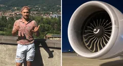 Identifican a hombre que murió tras tirarse a un avión que estaba por despegar: "Corrió a la turbina y fue succionado de golpe"