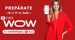 En julio llega el Cyber WOW 2025 a Oechsle con descuentos imperdibles