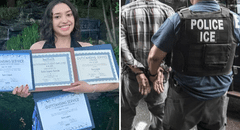 Inmigrante colombiana es detenida por ICE semanas antes de su boda y su novio reclama: "Los tratan como criminales"