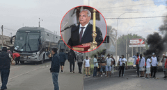 César Sandoval, ministro del MTC, exige que autoridades se impongan ante bloqueo de vías por paro de mineros: "Está penalizado"