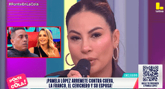 Pamela López arruina exclusiva de Beto Ortiz y expone detalles de la relación entre Christian Cueva y Macarena Gastaldo: “Le compró pasajes”