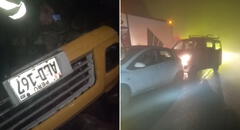 Tragedia en Jicamarca: miniván cae a un abismo y deja una persona fallecida en el acto