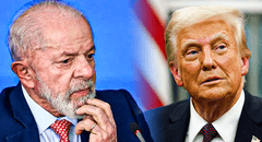 Donald Trump advierte que subirá aranceles a Brasil si Lula impone nuevos impuestos a productos a EE.UU.
