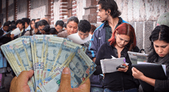 Peruanos tienen una de las pretensiones salariales más bajas en la región: solo superan a Ecuador