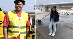 Dos estudiantes de aviación mueren al chocar sus aviones durante un vuelo de entrenamiento en Canadá