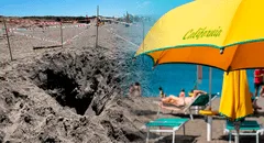 Joven de 17 años muere tras ser 'tragado' por la arena mientras disfrutaba de la playa en Italia