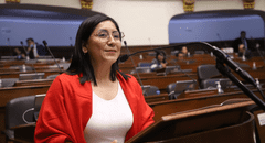 Congresista Kelly Portalatino renuncia de forma inesperada a la bancada de Perú Libre