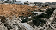 Hamás denuncia que el Ejército israelí exhumó tumbas y robó cadáveres de cementerio de la Franja de Gaza