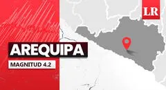 Temblor de magnitud 4,2 se sintió en Arequipa hoy, según IGP