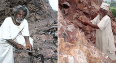 La increíble historia de Dashrath Manjhi, el hombre que partió una montaña de 90 metros por amor: usó solo un martillo y tardó 22 años