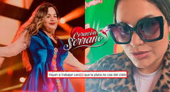 Lesly Águila, cantante de Corazón Serrano, explota contra seguidores que le piden amadrinar promociones: "Vienen con sus coj***"