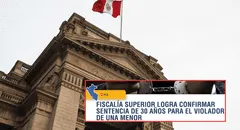 Poder Judicial dicta 30 años de prisión contra hombre que abusó de menor en Ica y ordena pagar S/10.000 de reparación civil