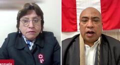 Henry Shimabukuro desafía a Delia Espinoza por "no capturar" a Vladimir Cerrón y ella le responde: “Esa tarea es de la PNP”