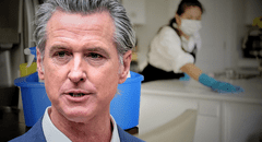 Nueva ley firmada por Gavin Newsom para beneficiar a los trabajadores del hogar en California ya entró en vigor