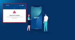 Aplicativo móvil del BBVA se cayó hoy lunes 14 de julio: "Tenemos una intermitencia"