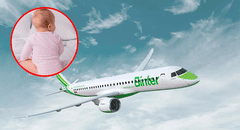 Un bebé sufre un paro cardíaco en un avión y es salvado por una pasajera en pleno vuelo en España