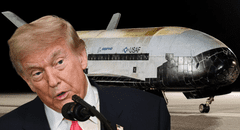 El avión espacial secreto financiado por la 'gran y hermosa' ley de Trump: le otorga 1.000 millones de dólares