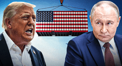 Trump evita llamar "asesino" a Putin, pero lo tilda de "tipo duro" tras amenazas de aranceles a Rusia