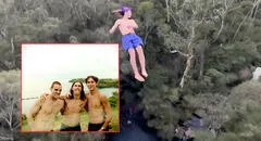 Influencer se fractura el cráneo al saltar desde una catarata de 42 metros en Australia: quería romper un récord