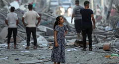 Padre palestino narra la muerte de su hijo en un ataque aéreo de Israel en Gaza: "Solo quería agua"
