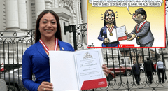 Carlincatura expone la doble moral del Congreso: reconocen a Dayanita, pero discriminan a personas trans en baños