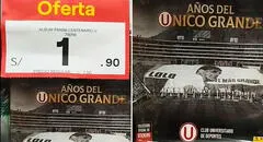 Hincha encuentra en supermercado álbum Panini Centenario de Universitario a S/1.90 y en redes bromean: “Muy caro”