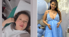 Greissy Ortega se conmueve al anunciar el nacimiento de su cuarto hijo con tierna foto de su bebé: "Gracias por estar conmigo"