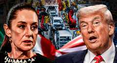 "México y Estados Unidos codependen": una relación económica clave que Trump subestima en su guerra comercial