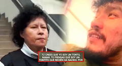 El ‘Monstruo’ arremete contra su madre mientras ella espera prisión preventiva: "Muchas veces me has mentido"