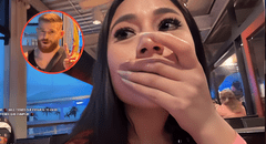 Streamer peruana Milenka se sorprende al encontrar al "doble" de Yaco Eskenazi mientras transmitía en vivo en Miami: "¡Sí es!"