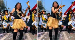 Escolares de Huaycán se roban el show bailando ‘APT’ durante desfile por aniversario en Ate: "Somos los mejores"
