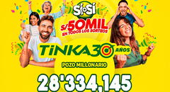 Resultados de la Tinka EN VIVO HOY miércoles 16 de julio: números ganadores, premios y el Pozo Millonario