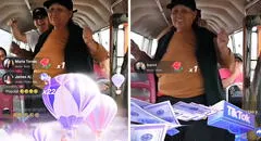 Pasajera peruana se gana S/100 tras bailar en combi durante reto viral en TikTok: “Solo pasa en Perú”
