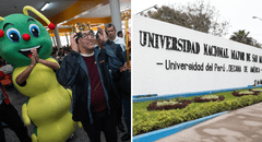 Gusano legendario de San Marcos durmió durante una semana afuera de la universidad: "No solo era un plato de comida, sino una vivencia completa"