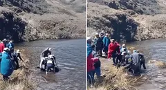 Piura: maestro curandero y su paciente fallecen ahogados en Laguna Negra durante ceremonia