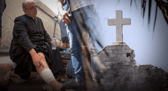Israel deja 4 muertos y al menos 7 personas heridas en ataque a la única iglesia católica de Gaza