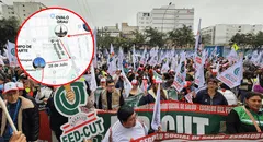 Huelga nacional de trabajadores de EsSalud: esta es la ruta y los puntos de concentración en el segundo día de movilizaciones