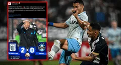 En Brasil despotrican contra Gremio tras dolorosa caída ante Alianza Lima en Copa Sudamericana 2025: "Sufrió un 'apagón'"