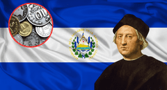La histórica moneda de El Salvador que fue inspirada en Cristóbal Colón: fue una pieza clave en el siglo XIV
