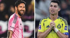 Lionel Messi superó a Cristiano Ronaldo como máximo goleador de la historia sin penales