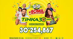 Resultados de La Tinka HOY: números ganadores, premios y Pozo Millonario de este 23 de julio