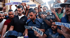 BBC y las agencias AP, Reuters y AFP exhortan a Israel que permita la entrada y salida de periodistas en Gaza