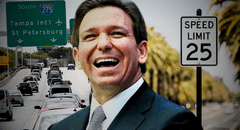 ¿Qué sanciones impone la nueva ley de DeSantis por exceso de velocidad en Florida?