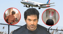 Exempleado de American Airlines grababa a niñas en baños de avión y es condenado a 18 años de cárcel en EE.UU.