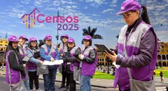Mujeres lideran los Censos Nacionales 2025: representan el 62,2% del personal, según el INEI