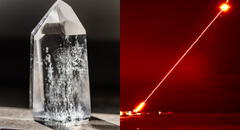 Científicos chinos desarrollan el cristal más resistente del mundo para armas láser: podría derribar satélites desde la Tierra
