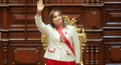 Dina Boluarte culmina su último mensaje a la nación ante el Congreso con baja aprobación y en medio de protestas