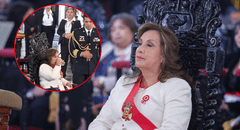 La reacción de Dina Boluarte cuando arzobispo de Lima habla de dictadores: le trajeron una pastilla