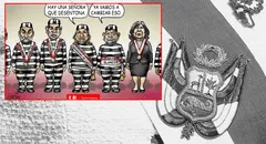 El desfile de los investigados: Carlincatura ironiza los procesos judiciales de las autoridades en el Perú
