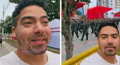 Cubano en Perú queda sorprendido por la celebración de las Fiestas Patrias y se conmueve al ver la alegría de los peruanos: "En mi país no pasa"